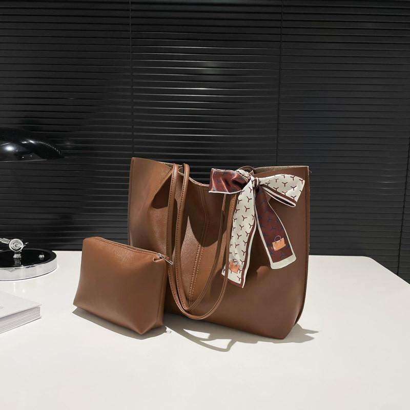 Vintage Inspired Pu Tote Bag With Top Handle For Work And Weekend Outings
