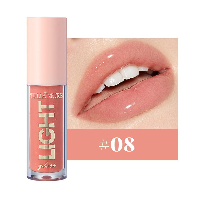 

12 Colors Mirror Pearl Lip Gloss Long-Lasting Moisturizing Shine Glitter Lip Glaze Waterproof Glass Liquid Lipstick Women Makeup