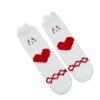 Women Cute Pet  Coral Velvet Socks Plus Velvet Warm Home Floor Socks In Tube Socks