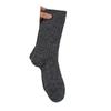Solid-colored Versatile Wool Socks for Winter Warmth, Knitted Mid-calf Socks, Gentle Milk Tea Thickened Socks