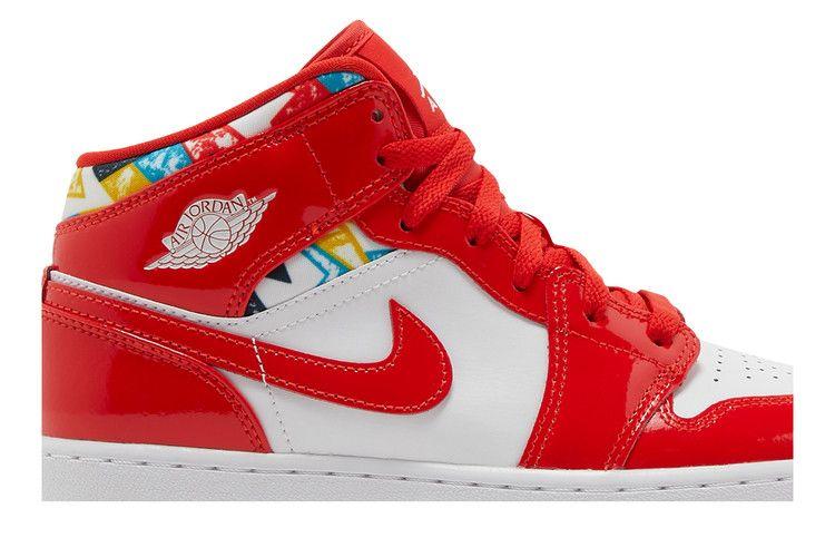 Air Jordan 1 Mid SE GS 'Barcelona Sweater'