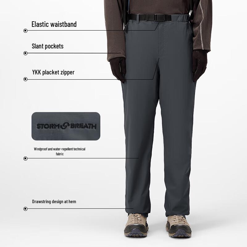 BOSIHAO Men's Fleece-Lined Trekking Pants