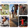 2pcs Leg Sleeves Shin Guards Shockproof Honeycomb Nylon Support Sock Shin Protector Soccer Gear Soccer Shields Sports Legging