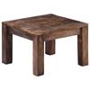 Day and Night - Day and Night Solid Mango Wood Coffee Table 50x50x35 Cm