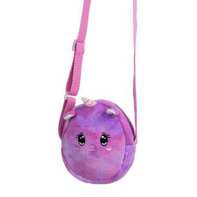 Cartoon Umhängetasche Kinder Schultertasche Urlaub Damen Einkaufstasche Umhängetasche Weicher Reißverschluss Puppenspielzeug Handtasche