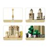 Moscow State University World Architecture Model Building Blocks Small Particle Assemble Bricks Children Educational Toys 875PCS