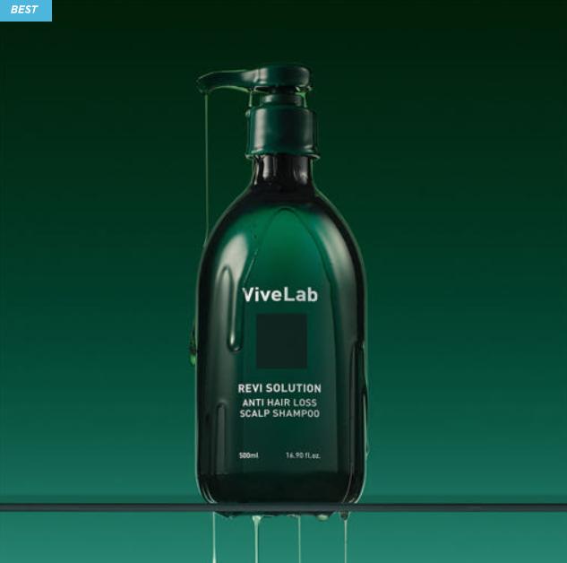 ViveLab 4 Weeks Solution Green Hair Loss Shampoo Woody Floral Musk (300ml / 500ml)