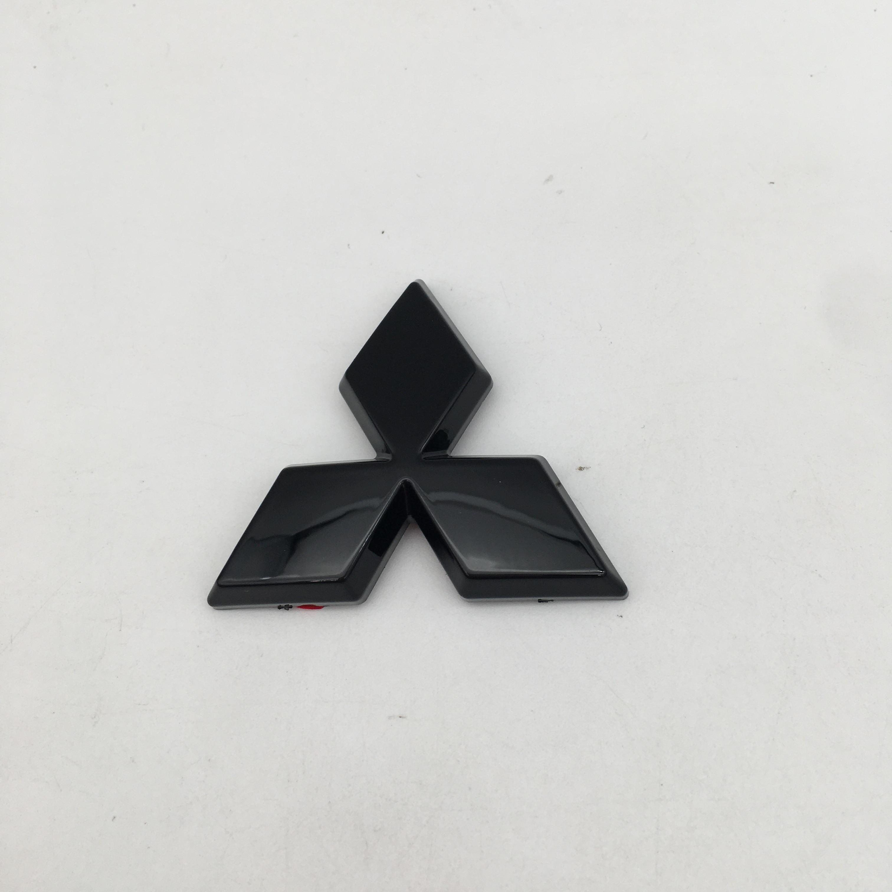 

1pcs ABS 50mm 47mm for Mitsubishi car Emblem Steering Wheel Center Badge Steer sticker Decal Styling Auto accessories