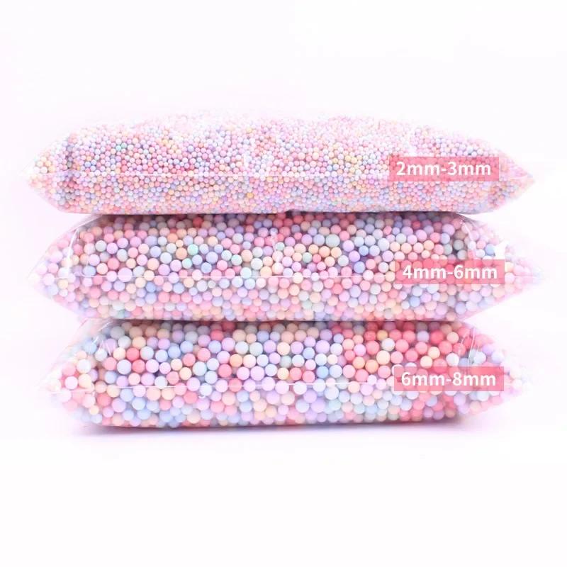 10g 4-6mm Mini Color Foam Balls Polystyrene Filler Styrofoam balls Craft DIY Home Wedding Decoration