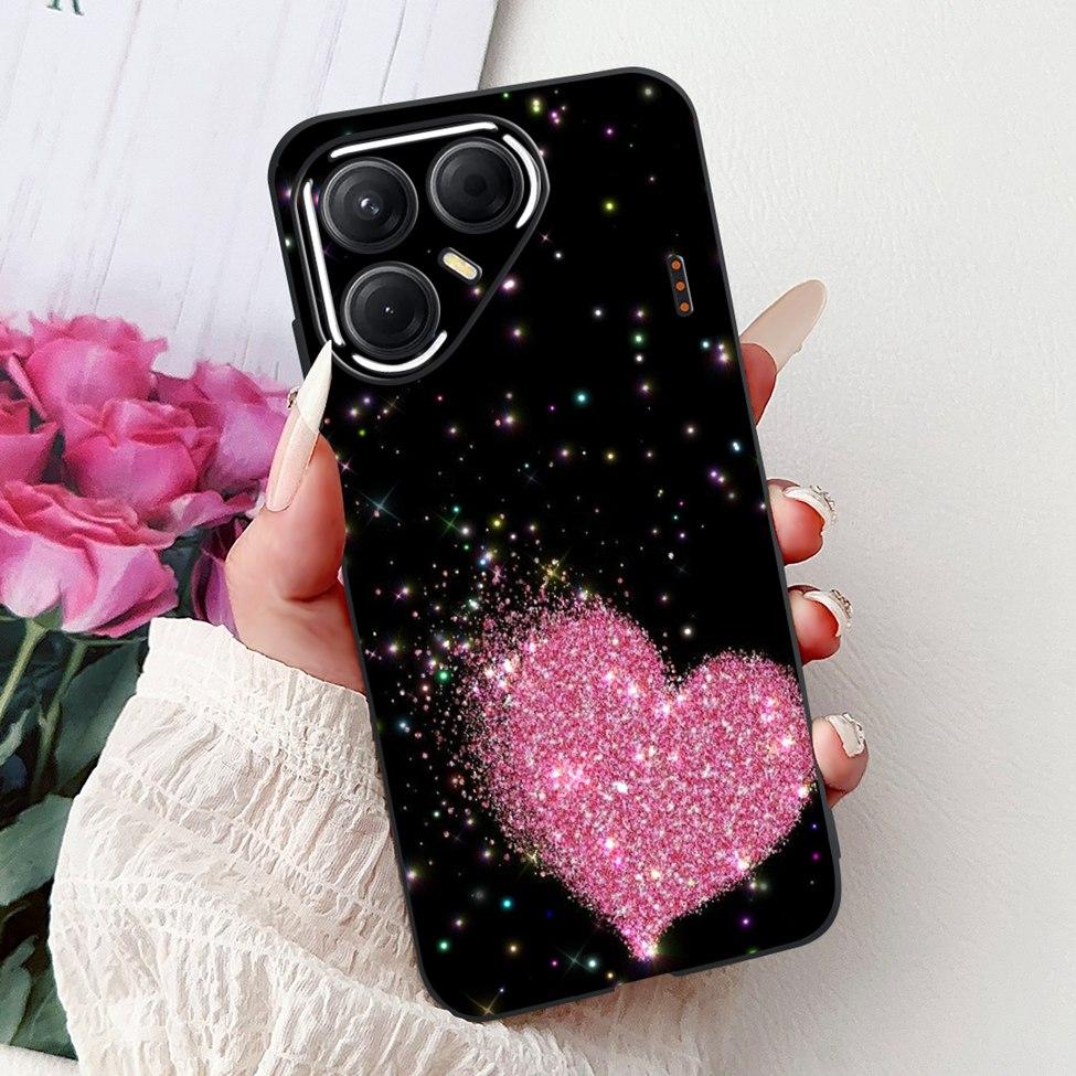 For Tecno Pova 7 5G Cover Case LJ7 Luxury Butterfly Love Fashion Flowers Cool Lion Painted Phone Case For Techno Pova7 5G Bumper