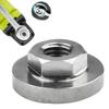 Hexagon Nut for 100 Type Angle Grinder Stainless Steel Hexagon Nut Pressure Plate Quick Change Locking Nut Angle Grinder Acces