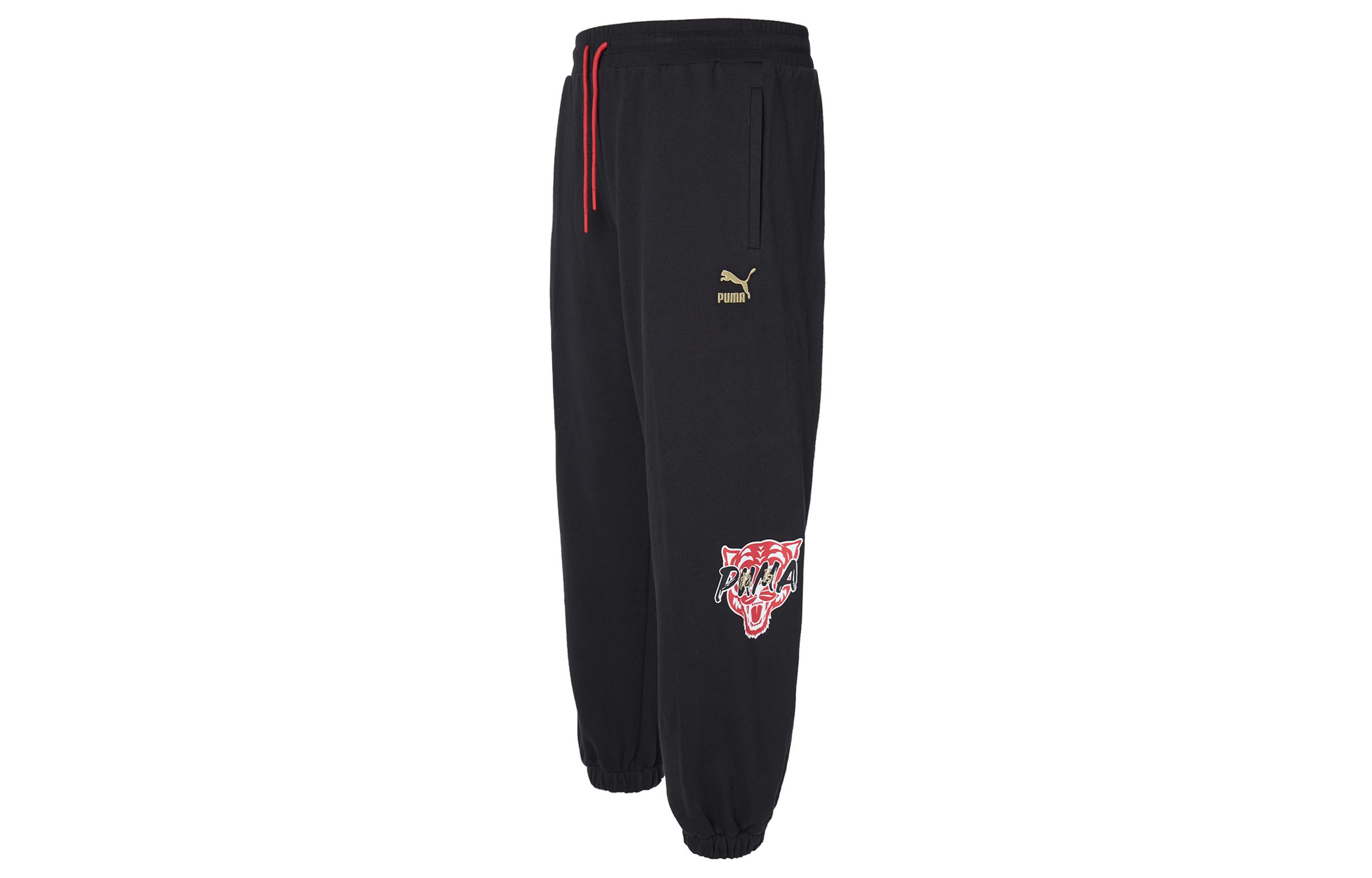Спортивные брюки PUMA мужские черные умеренные 536572-01 M