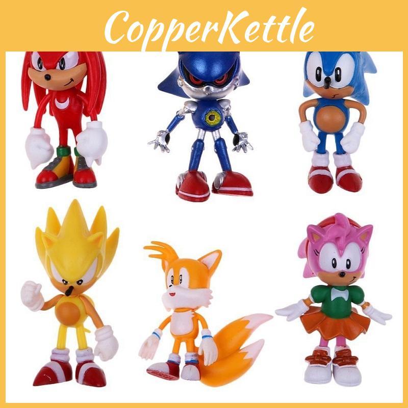 Premium Quality Cute Sonic The Hedgehog Game Action Figures Toy Set For Kids And Adults