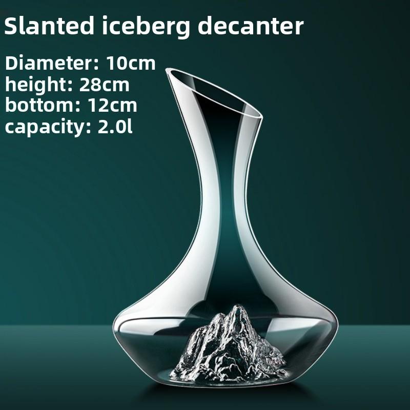 Red Wine Decanter Crystal Glass Reds Wines Whiskey Wines Wine Quick Waterfall Iceberg Dispenser Red Wines Kettle