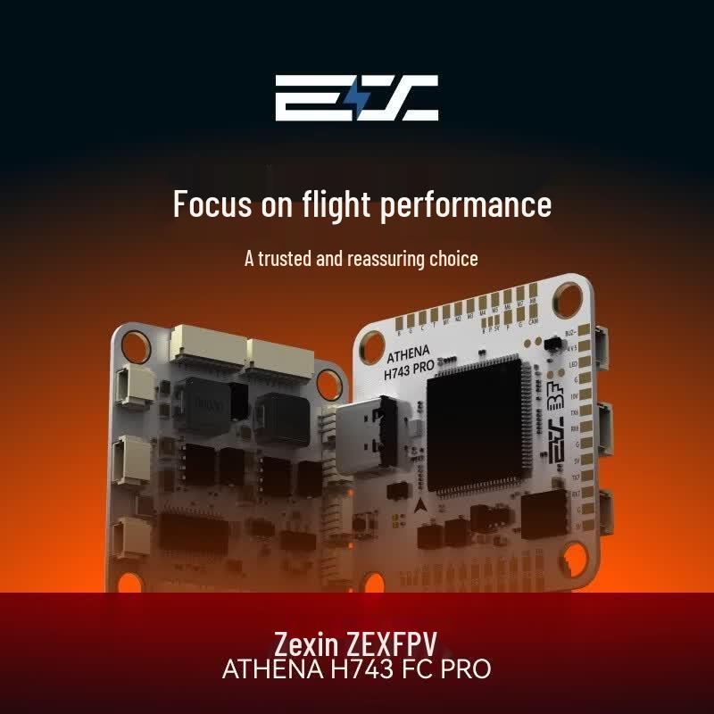 

Babuoda ZEX H743 Flight Controller & ESC Stack