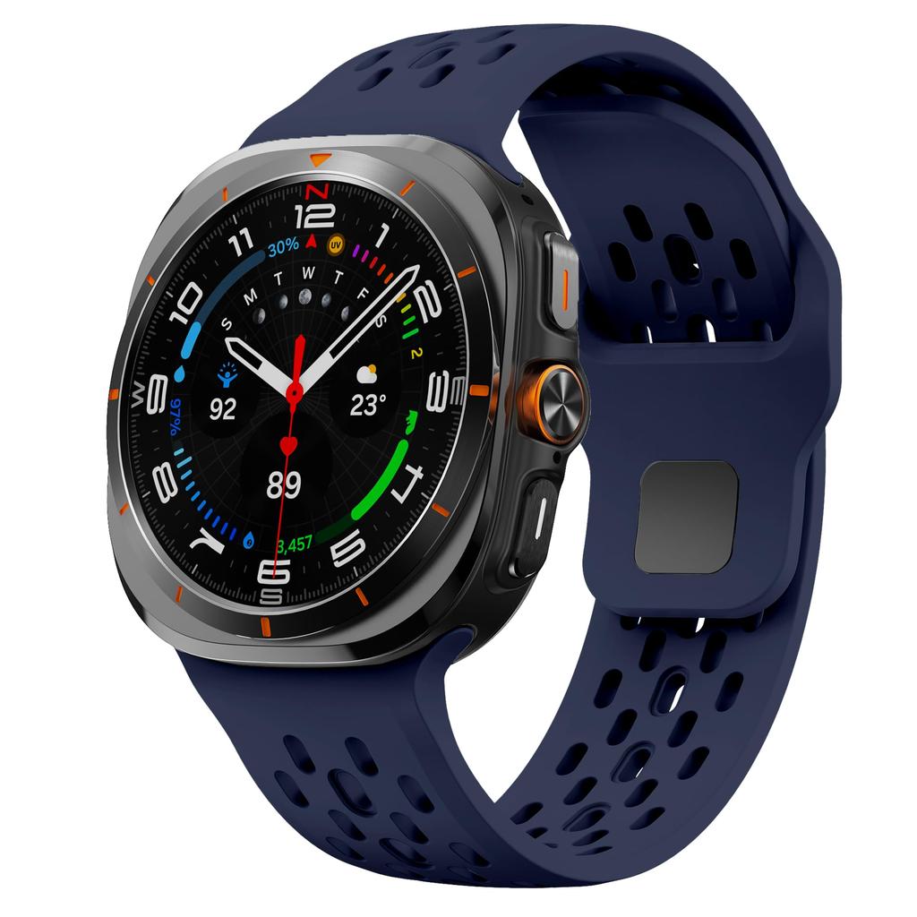 Sport Silicone Straps For Samsung Galaxy Watch Ultra 47mm Accessories breathable correa Bracelet Galaxy Watch ultra 2025 band