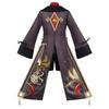 Genshin Impact Hu Tao Cosplay Costume Full Set With Wig Hat Rings Badge Socks Wangsheng Hall Master For Anime Game Cosplay Party