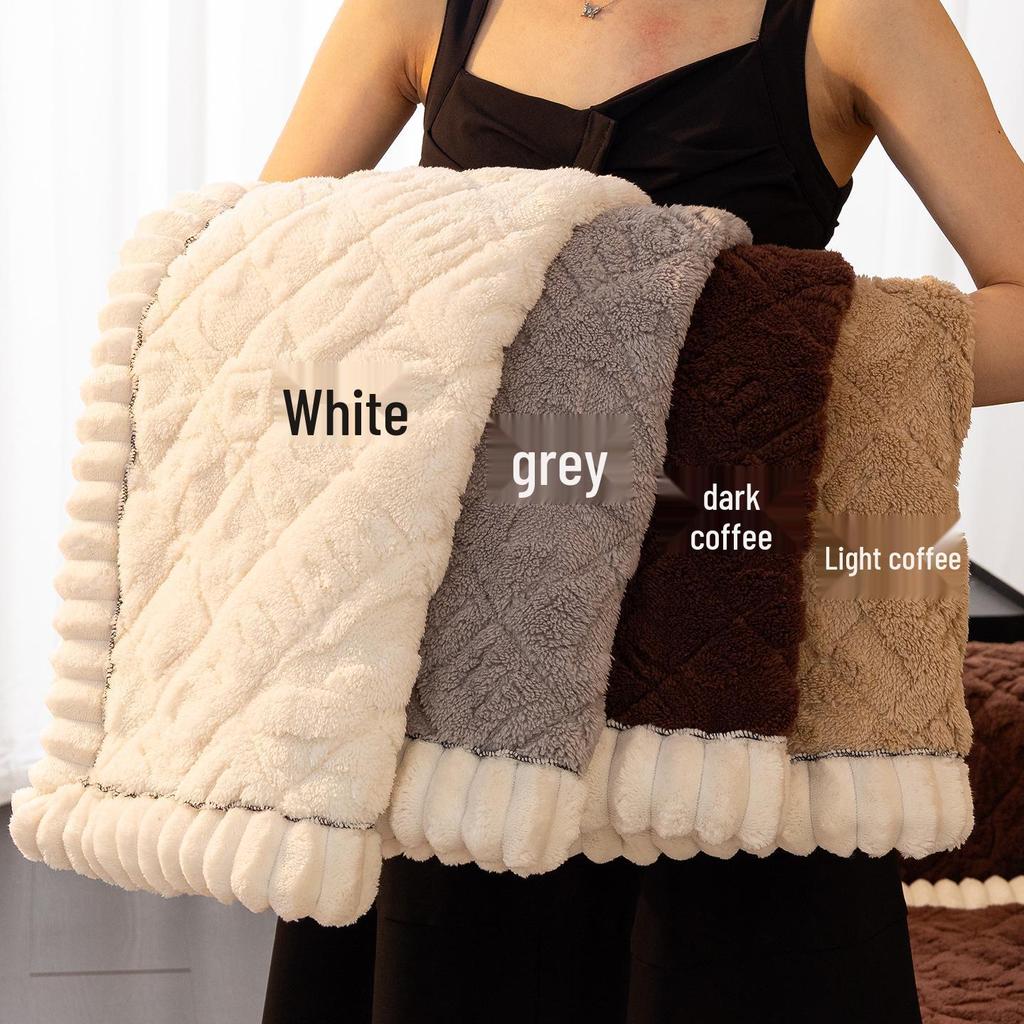 2025 Plush Non-slip Sofa Cushion Cover for Autumn and Winter