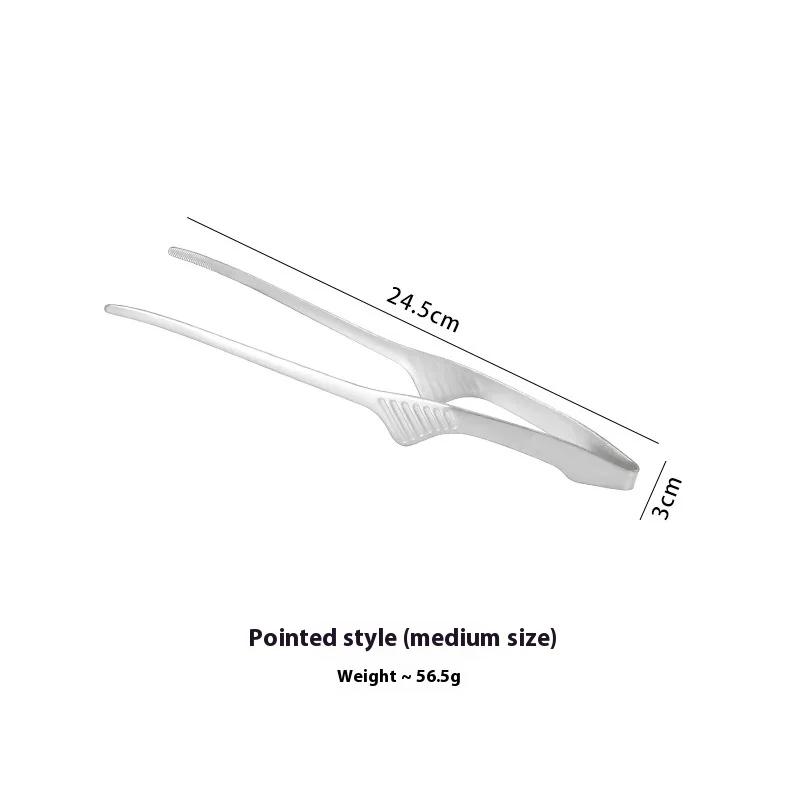 

2025 Новые щипцы для барбекю Нескользящие кухонные принадлежности Щипцы из нержавеющей стали для сервировки еды, салата LIYU, Кемпинг, Барбекю, Буфет LIYI