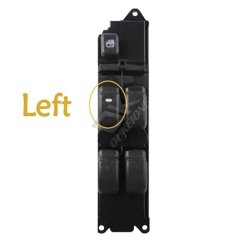 MR732119 for Mitsubishi Triton L200 K62T K74T Front Left Driver Side Master Power Window Control Switch Lifter Button 10Pins