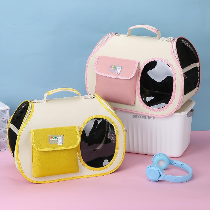 Portable Cat Bag Outing Pet Handbag Single Shoulder Crossbody Dog Bag Cat Bag Carriers Puppy Suitable for 7.5kg Cats Products
