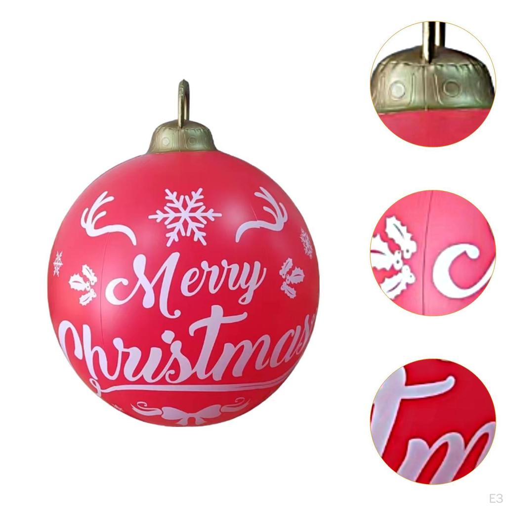 Riesiger aufblasbarer Feiertagsball zur Außendekoration