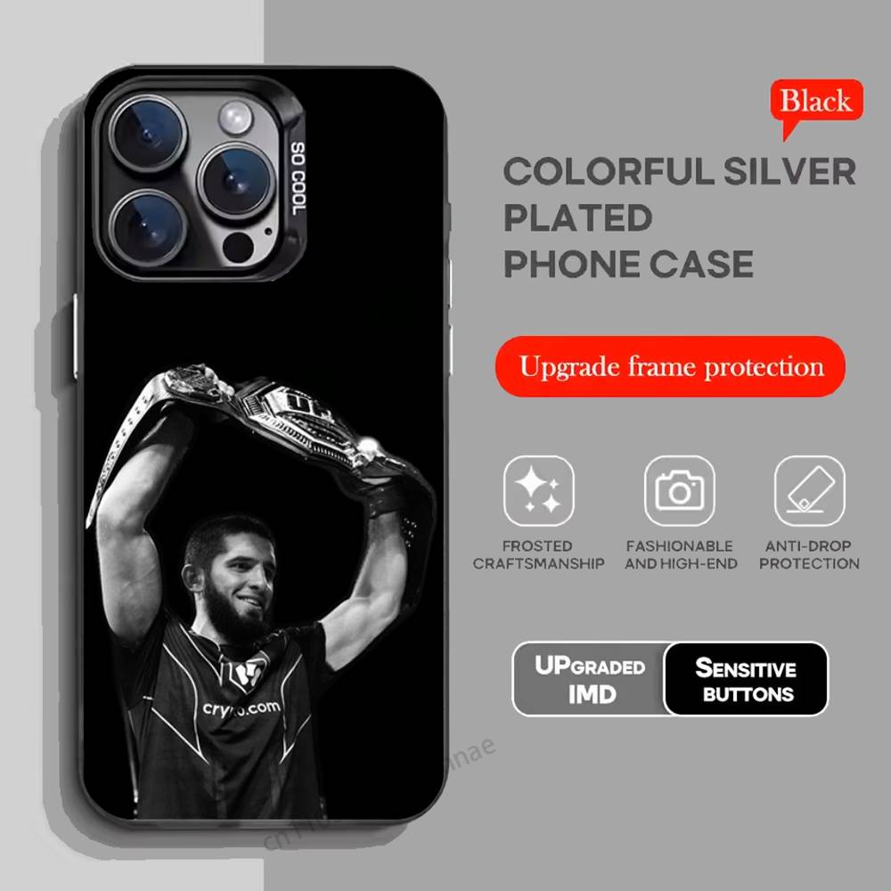 khabib nurmagomedov Phone Case For iPhone 17,16,15,14,13,12,11,Pro,Max,Plus,Mini,X,XS,XR,8,S,SE Soft Black Case