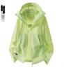 Men's Ice Silk UPF50+ Anti-UV Summer Sun Protection Jacket - Custom Logo Available.