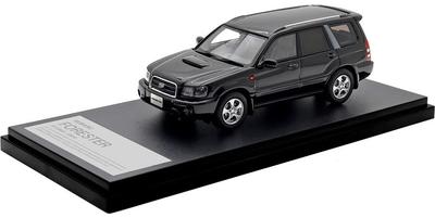 INTERALLIED Hi Story Scale SUBARU FORESTER XT Modello Finitura Nera HS515BK 1/43 (2002) Topazio/Mica