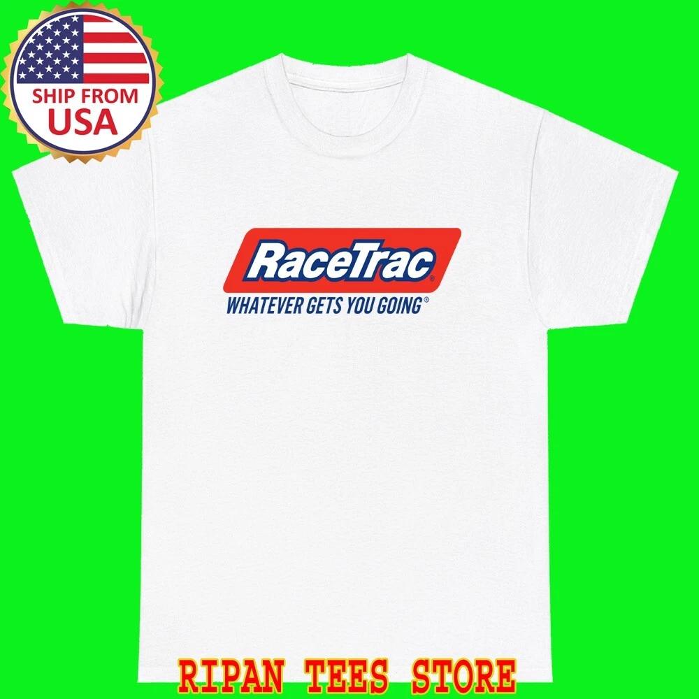 

RaceTrac Gasoline Stations Race Trac Men s White T-Shirt Tee Top Unisex S