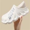 Fashion Litfun Winter Warm Cotton Slippers Indoor And Outdoor Waterproof Walking Shoes Fluffy Non-Slip Sandals For Women Men Slippers