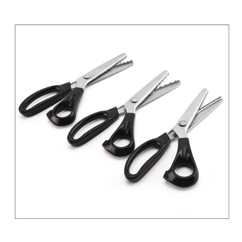 Tailor Scissors DIY Necessary Sewing Tools Tailor's Scissors 1/1/7mm Wave Lace Dressmaker's Shears Stainless Steel Hand Scissors