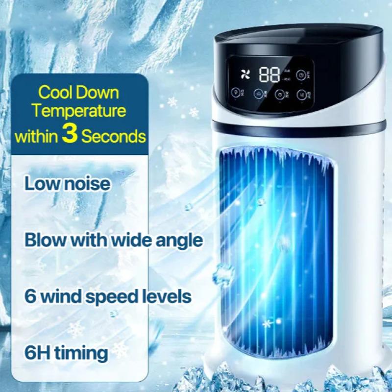 Household Multifunction Cooling Fan Timing Portable Home Desktop Electric Fan