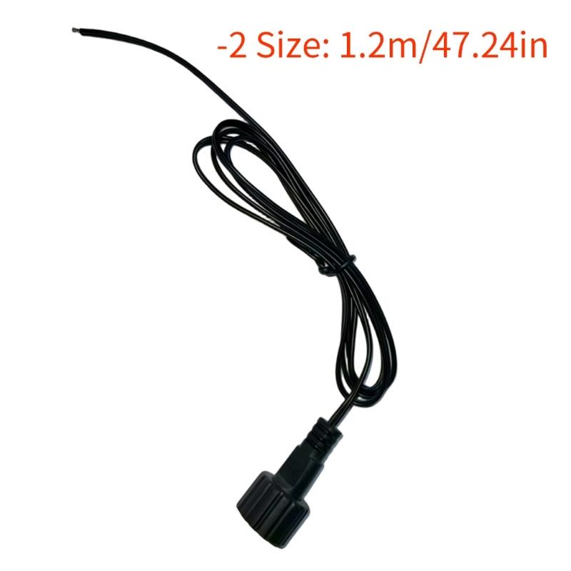 Waterproof Solar Panel Connectors Extension Cable Double Seal Design Suitable for Outdoor Lighting in Rainy Environments