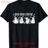 Boo Crew Nurse Ghost Nursing Halloween Spooky T Shirt Vintage Versatile Soft Slightly Stylish Breathable Graphic