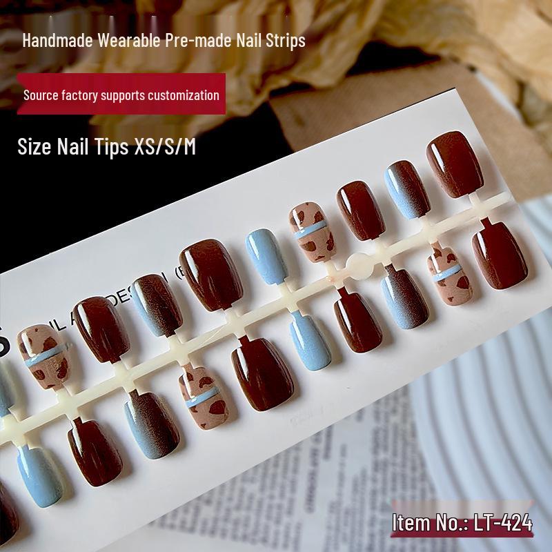 Cat Eye Manicure: 30 Hand-Painted Luxury Nail Strips