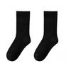 Girls Spring and Summer Sweat Absorbing Pure Cotton Comfortable Boneless Yuezi Long Tube Pile Socks
