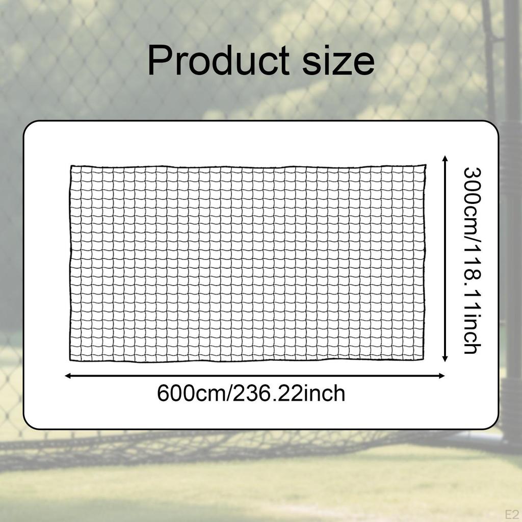 Golf Practice Net Softball Backstop Wear Resistant Versatile Sports Ball Hitting Netting