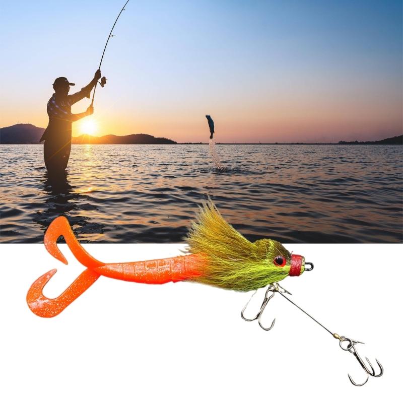 Environmentally Safe Fishing Lures Realistic Rodents Shape With Balanced Weight Distribution For Various Skill Level