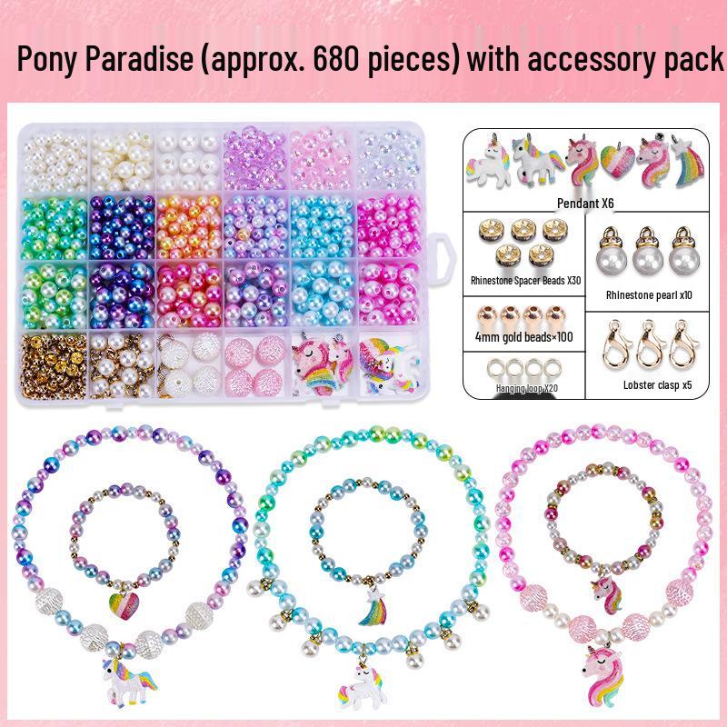 Handmade DIY Creative Beading Toy: Teacher s Day or Girls Birthday Gift Souvenir