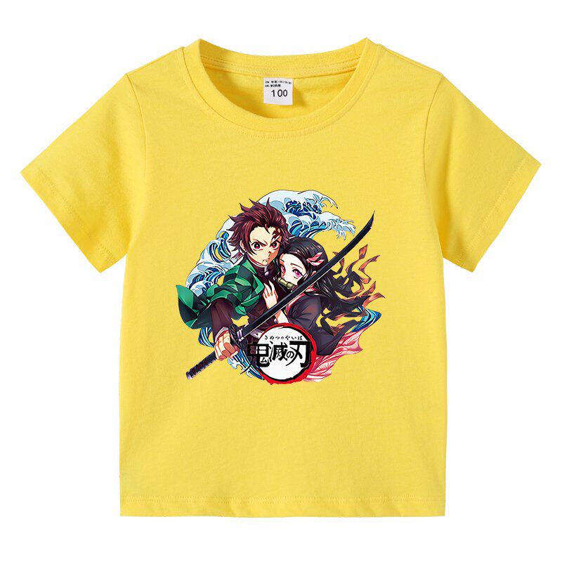Ghost Killing Blade New Around No One Lang You Dou Tan Zhilang Anime Cotton Cartoon Print New Unisexs and Womens Tshirts