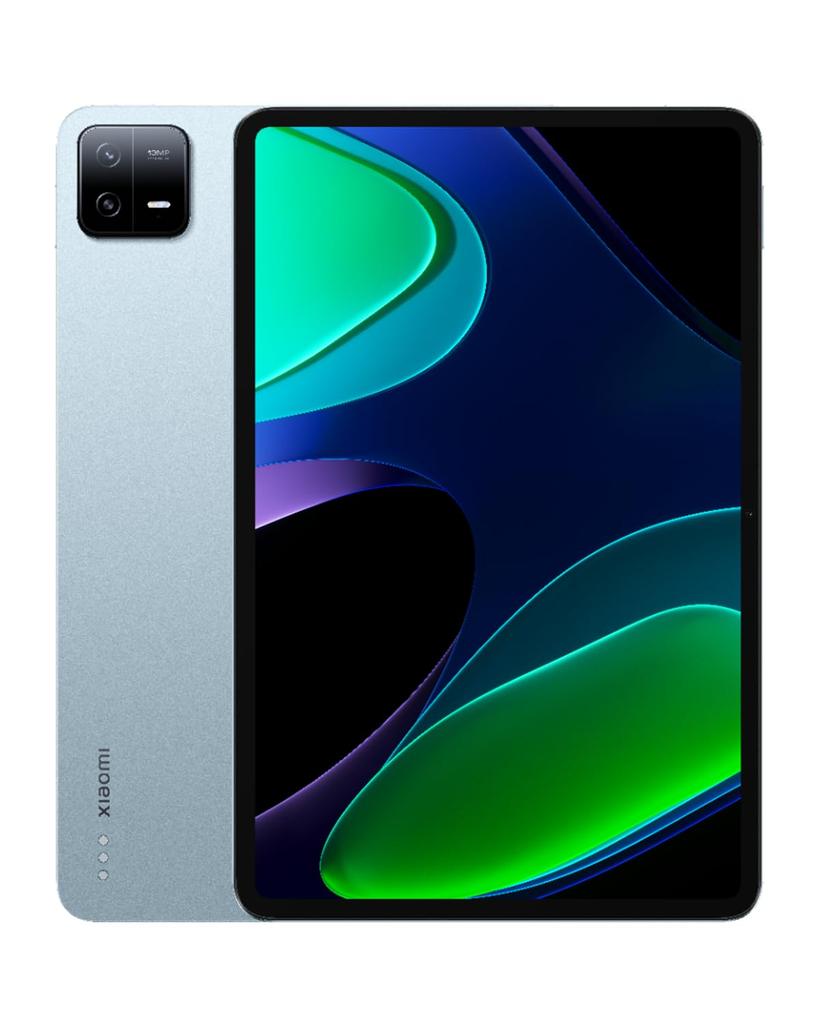 Xiaomi Pad 6 6GB 128GB 8840mAh 33W Fast Snapdragon Android Lightweight Dolby Atmos Ideal for and Mist Blue Tablet, + Wi-Fi Edition, 11-inch,