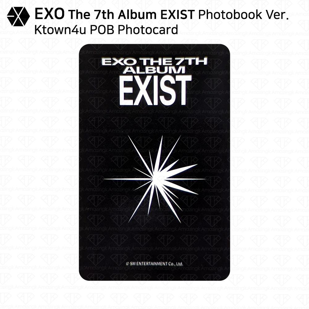 EXO The 7th Album EXIST POB Photocard Apple Music Soundwave Makestar Ktown4u