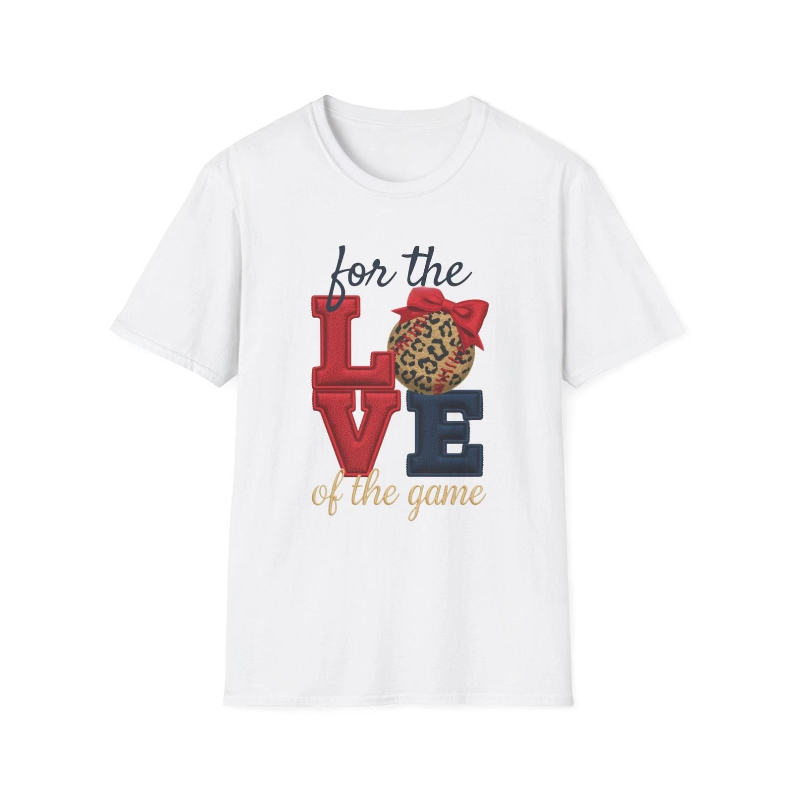 For the Love of the Game T shirt | Leopard Heart Football Design 2XL