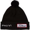 Titleist Tour Pom Pom Beanie for Men, Black