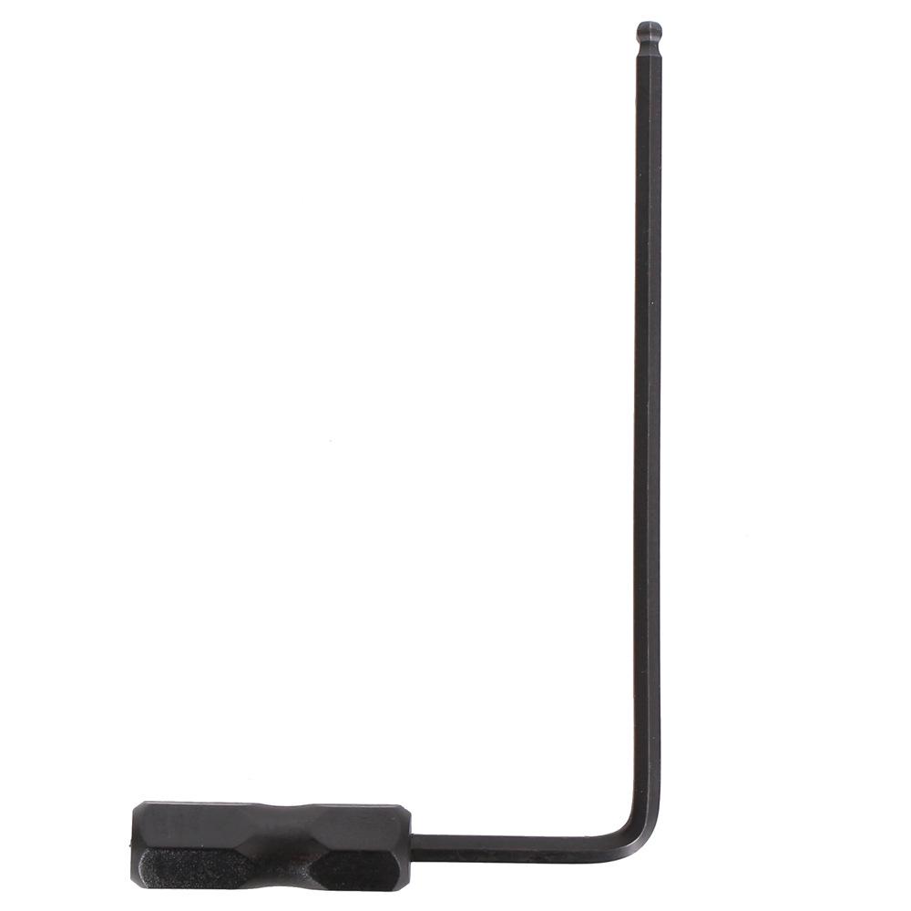 Folk Martin Guitar Wrench Set: 4mm & 5mm Black Metal Inner Hex for Tuning and Neck Adjustments