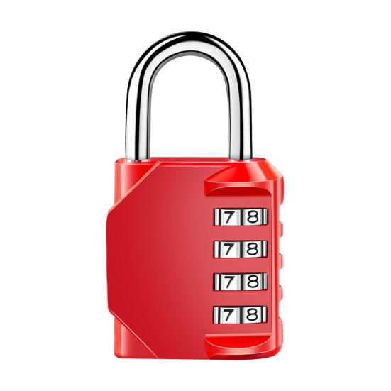 Siffer Passordlås Solid Sterk Bær Enkelt Bred Bruk Høy Slitestyrke Tyverisikring Sinklegering Sikkerhetsinnstilling Kombinasjonslås Hjem