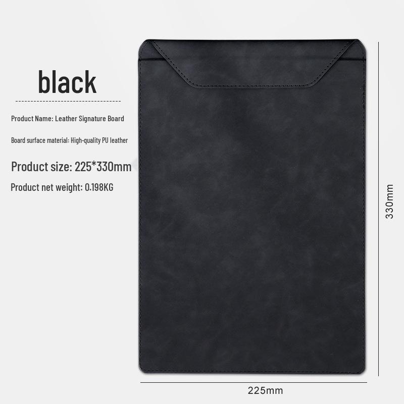

Кожаная папка для деловых встреч формата А4 с магнитным держателем для документов и логотипом, блокнот для подписи