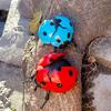 Wind-up Simulation Ladybird Toy Stress Relief Clockwork Beetle Toy Toddlers Boys Girls Educational Interactive Insect Model
