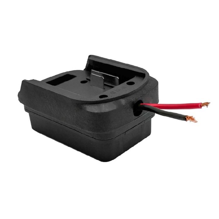 Pacote com 2 Adaptadores DIY para Ferramentas Elétricas Acessórios para Bateria 18V 21V Adaptador de Bateria Com Conector de Fio Dock Conector de Alimentação